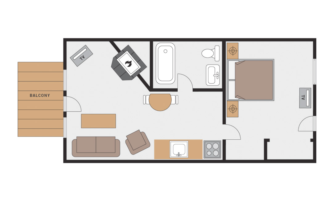 Fairview Suite Floor Plan