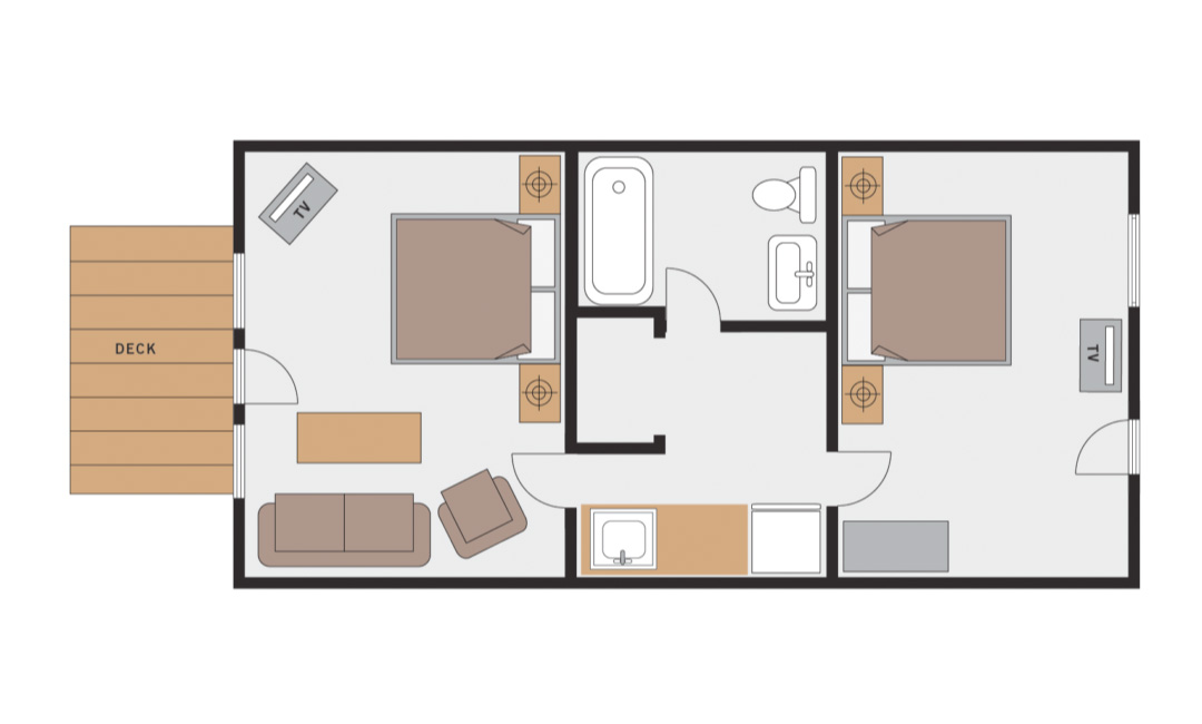 Saddleback Suite Floor Plan