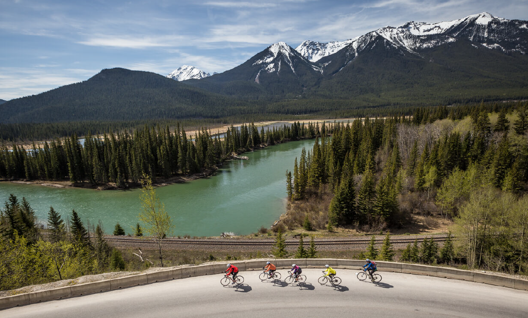biking banff national park